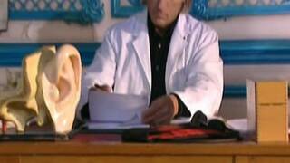 Anal doctor fucks stockinged lady