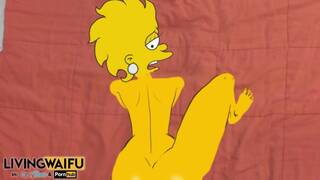 ADULT LISA SIMPSON PRESIDENT - 2D Real Cartoon Big ANIMATION Ass Booty Hentai Cosplay SIMPSONS sex