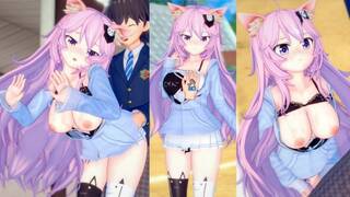 [Hentai Game Koikatsu! ]Have sex with Big tits Vtuber nyatasha nyanners.3DCG Erotic Anime Video.