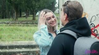 Caught a girlfriend with a cigarette at recess - BelleNiko