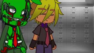 Golden Freddy being fucked by springtrap and micheal