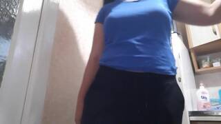 Girlfriend and Me Caught By Mom