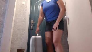 Neighbor knocks on door while we're fucking