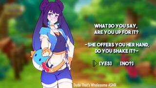 Tomboy Poketrainer Motivates You! (ASMR)