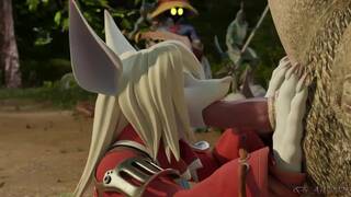 Freya Gives Oral to Protect Her Friends