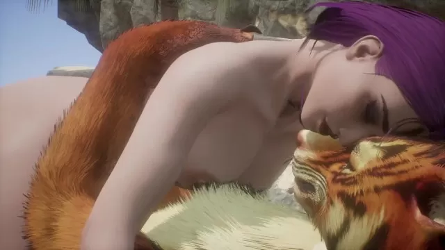 Furry Cartoon Porn 3d - Cute Girl Has Romantic Sex With a Furry - Wild Life 3D porn - Shooshtime