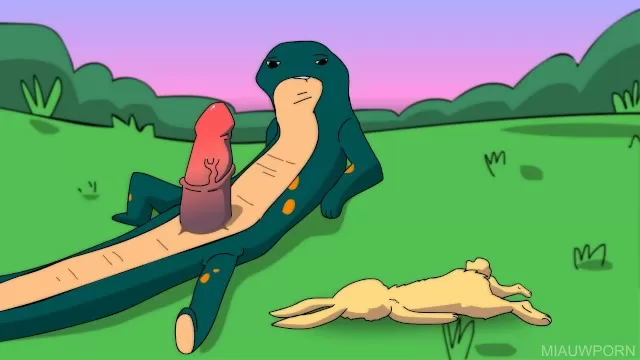 Lollipop Cartoon Furry Porn - Furry Love story Lizard and Bunny! Animation - Shooshtime