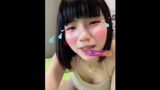 cute girl play bigo live