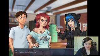 Summertime Saga Eve Skipping School (No Sex)