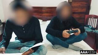 සිංහල Stepsister decided to have sex with stepbrother while parents are not at home Aaakesh