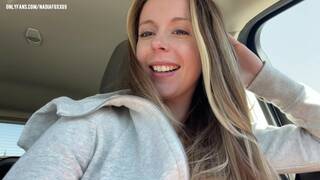 Day in the life of a Camgirl! Testing new toys in the DRIVE THRU + MALL! So Many Orgasms!!