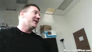 Mckenzee Miles fucking cock and licking ass