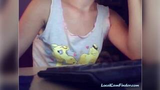 18 age rus flashing tits (by jozik)