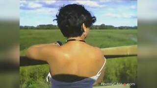 Paltalk office worker and her boss out in nature