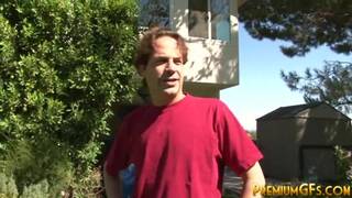 Jessica Moore drenched in hot jizz