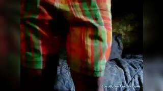 Desi Girl fingering on webcam wearing gstring