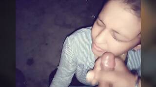 Desi girl priya chowdhury facial her face with cum