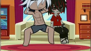 Watching movie in my friend house (first gacha video)