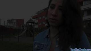 Bigclit reality bigboobed babe POV fucked after casting