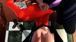 helena pera/mulher elástico futa x violeta ( os incríveis)