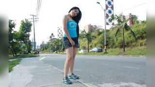 Short interview then hot fuck with Latina amateur