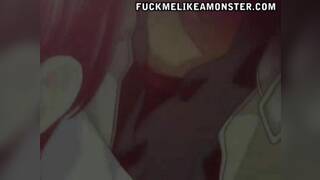 Anime schoolgirl fucked by multiple dicks