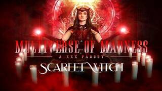 Hazel Moore As SCARLET WITCH Drains Your Powers In MULTIVERSE OF MADNESS VR Porn