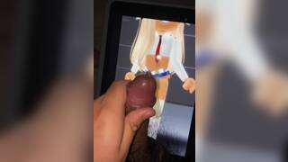 Jerking off a girl that you asked for <3