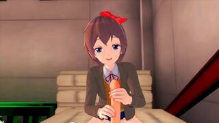 Doki Doki Literature Club! Sayori 3D HENTAI