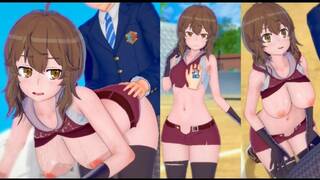 [Hentai Game Koikatsu! ]Have sex with Big tits DanMachi Liliruca Arde.3DCG Erotic Anime Video.