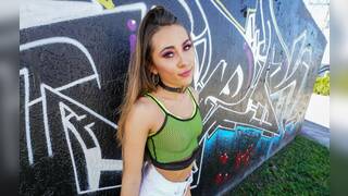 Slutty Mackenzie blows indoors and outdoors