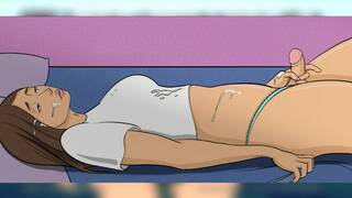 [MOTION COMIC] - Her StepDaughter - Part 2 - Futanari Girl Gets A Blowjob From Her Girlfriend!