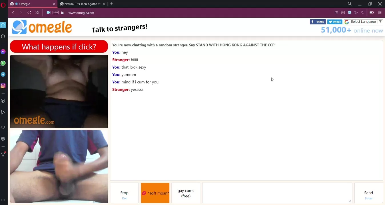 Omegle hot chick helps me cum - Shooshtime