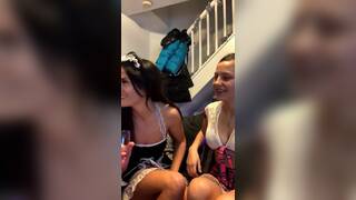 Two horny Brutish teen sluts suck cocks and get pounded hard live at sexycamx