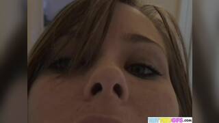 BrookeSkye Mirror Nude showing small tits