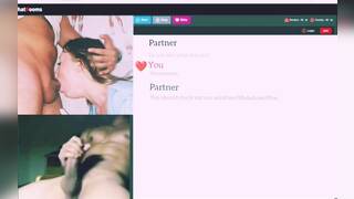 Nurse gets facefucked on omegle during her shift