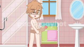 Guy masturbates in friend's closet and gets fucked!|| Gacha Gay||THE SOUND BUG:'(