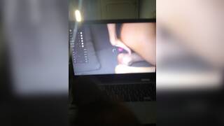 Big dick cums to sexy lady