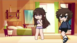 Jack walks in on his Roomate changing and fucks her (Gacha)(!piss at the end!)