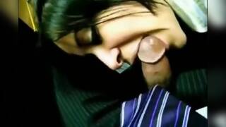 Beautiful secretary of sucking penis Director at work