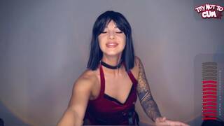 RESIDENT EVIL COSPLAY - ADA WONG - TRY NOT TO CUM - DEMO