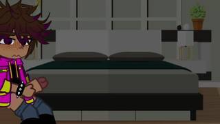 boy gets caught masturbating by friend and fucks him | gay gacha club | first video!