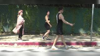 Sexy Phat Ass Celebrity Camila Cabello her Mom and SM Enjoying A Day At The Park