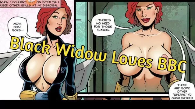 Black Wife Porn Comics - Let's Read Black Widow The BBC Slut - Parody Porn Comic - Shooshtime