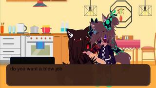 My oc Fuck the wolf got her pregnant