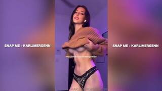 TEEN DOES NAKED TIKTOK - KARLI MERGENTHALER