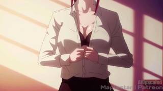 4K Chainsaw man, Denji finally gets his treat from Makima. Ai Upscaled | Maplestar