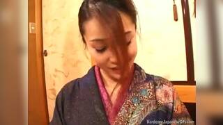 Asian MILF is pussy pounded