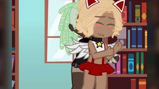 Cute blonde boy gets fucked in the library/gacha heat/gay porn