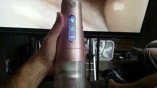 OH MY, Trying Out New Electric Masturbator from Ebay, Must Buy Amazing!